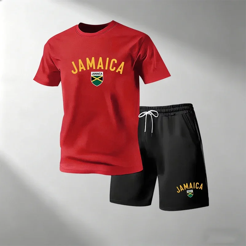 Outdoor Sports Leisure - JAMAICA Летние повседневные комплекты футболок для