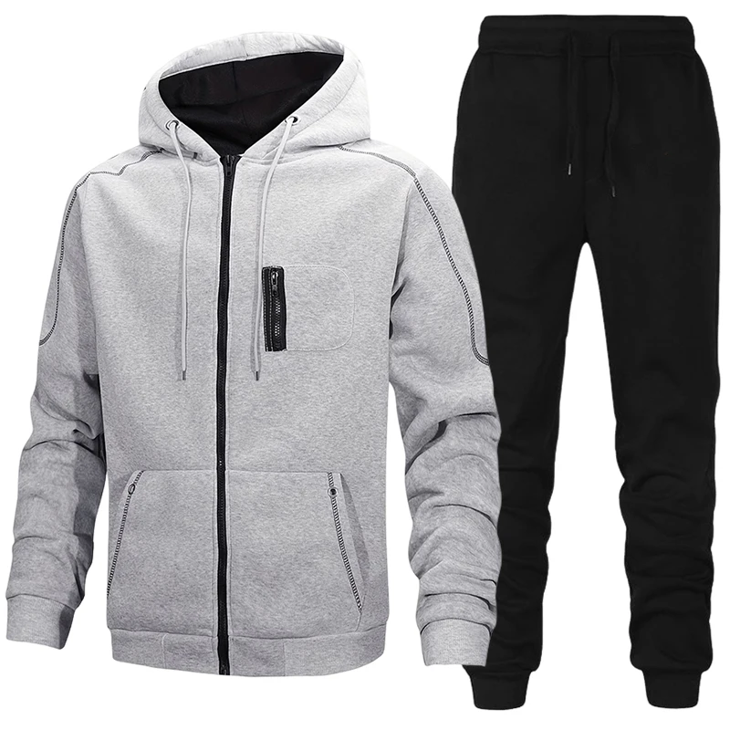 Outdoor Sport Winter Jacket - Модный мужской спортивный костюм: повседневная толстовка