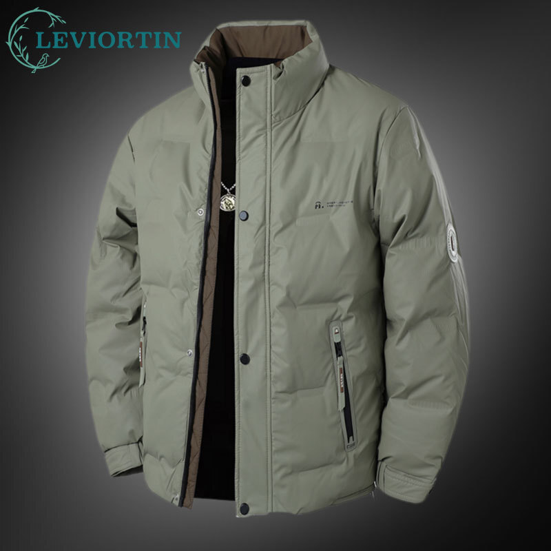 Outdoor Sport Winter Jacket - Осень-зима, мужская куртка на белом утином
