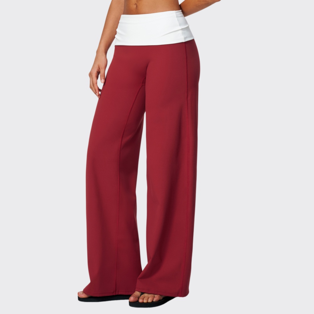 Outdoor Sport Leggings - Женские широкие брюки для йоги, расклешенные,