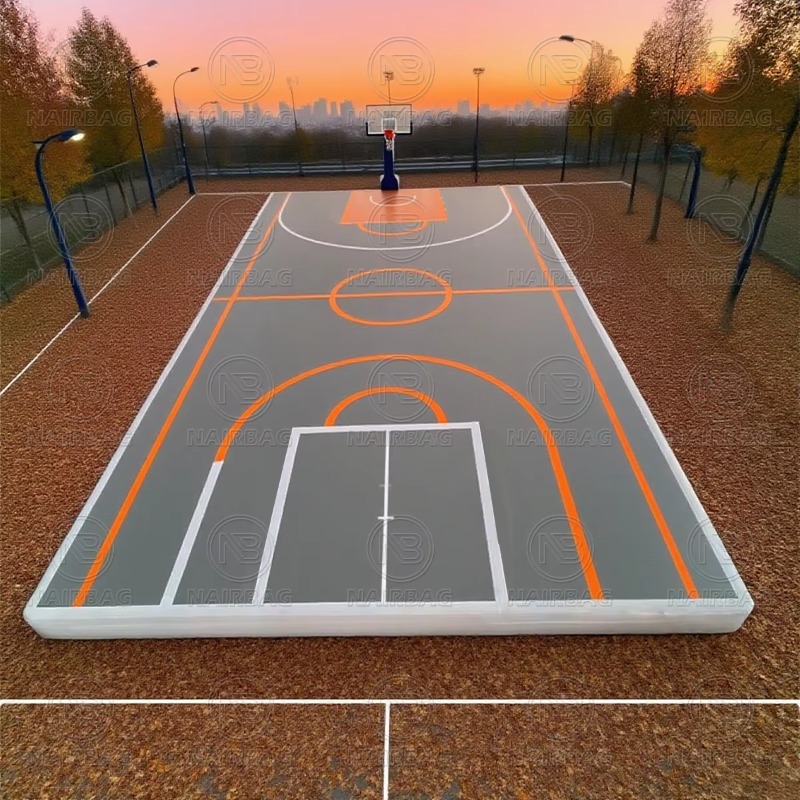 Надувная спортивная площадка A – обзор и цена Outdoor Sport Court Flooring