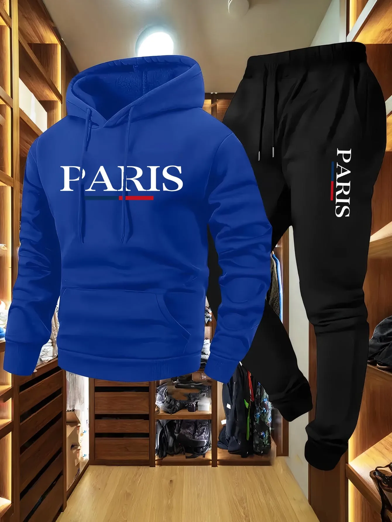 Модный мужской комплект худи и – обзор и цена Outdoor Sports Leisure